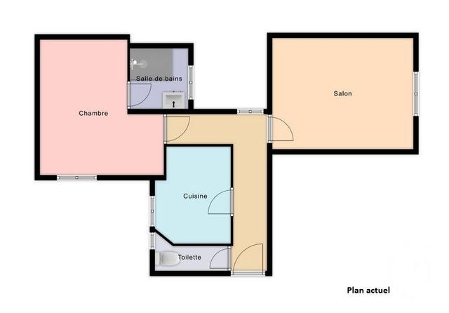 Appartement F2 à vendre - 2 pièces - 40.4 m2 - CLICHY - 92 - ILE-DE-FRANCE - Century 21 Calmette