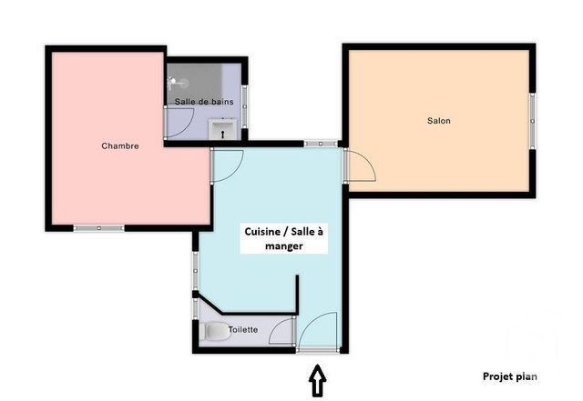 Appartement F2 à vendre - 2 pièces - 40.4 m2 - CLICHY - 92 - ILE-DE-FRANCE - Century 21 Calmette
